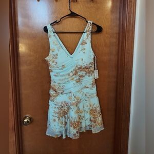 Abercrombie Floral Sleeveless Dress